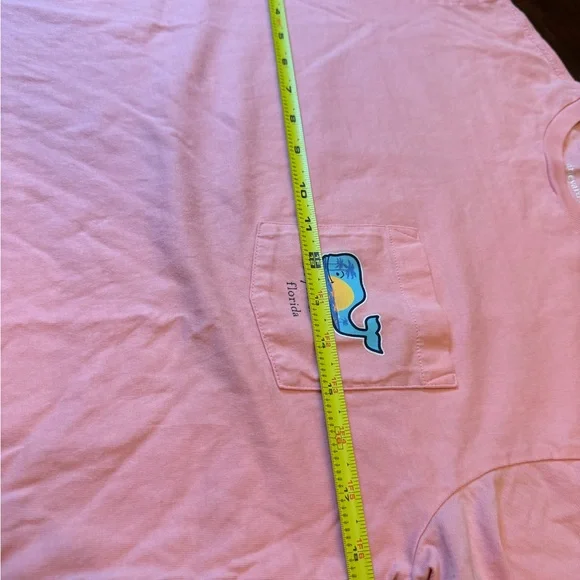 Vineyard Vines FLORIDA Pink Cotton Tee Size XS - Picture 3 of 4